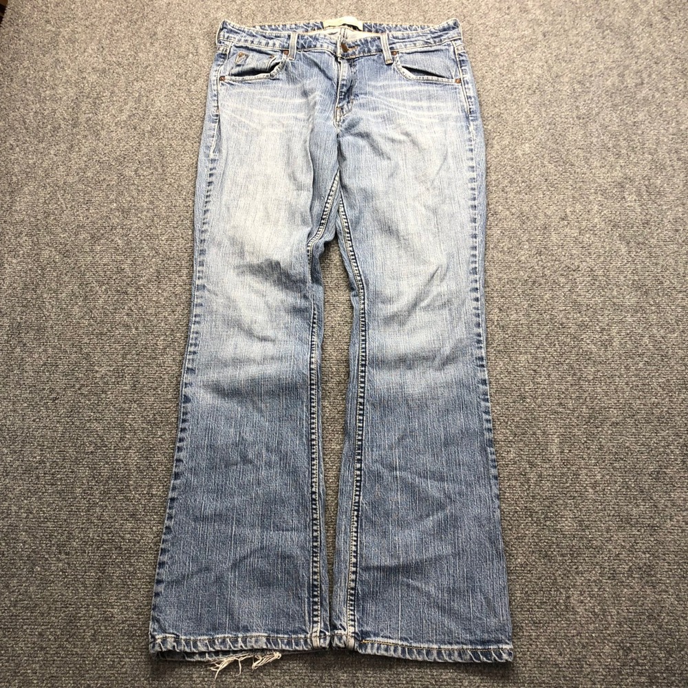 Levi Strauss Signature Women Low Rise Bootcut Jeans Light Wash Size 12 Medium
